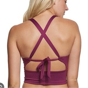 Mika Yoga - Colorful Strappy Sports Top